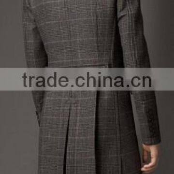 2014 Latest Style Formal Occasion Slim Fit Mens Cashmere Britsh Hot Style Men Coat photo-2