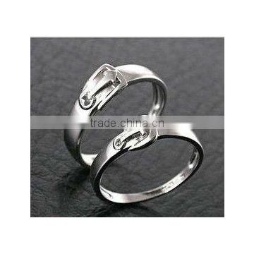 fashion buckle rings, cool rings, personalized rings