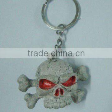 Skull Keyring,Variety of dice skull keychain,Skull Promotion gift