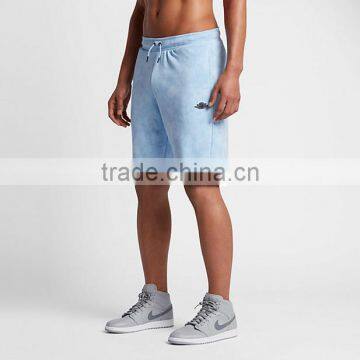 MGOO OEM Service Mens Casual Shorts In Blue Color Sport Wear Gym Pants In Stock photo-4