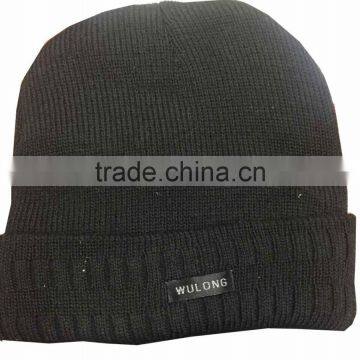 Hot Selling High Quality Fleece Knitting Beanie Hat photo-3