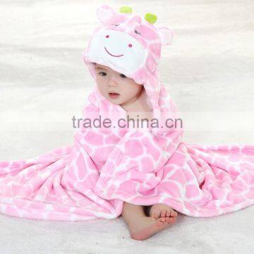 Wholesale Custom Plain Kids Hooded Poncho Towels photo-3