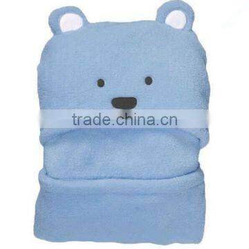 Baby Soft Cotton Terry Hooded Baby Bath Towel,custom Plain New Hooded Towel for Baby photo-4