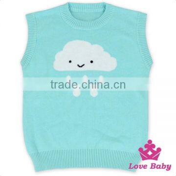 2016 New Arrival Baby Boys Girls Tops Autumn & Winter Warm Sweater Vest Lovely Pink Sweater Vest photo-4