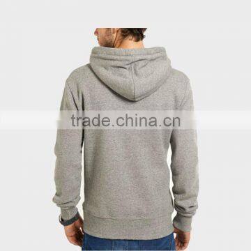 100% Cotton Men's Grey Hoodies photo-2