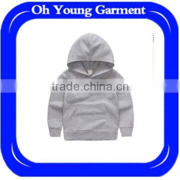 2016 Boys Oversized Fitted Sport Clothing Children Custom Print Plain Hoody