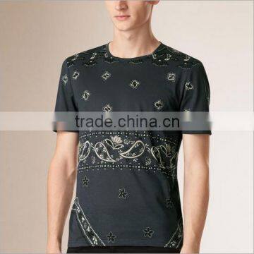 Man T Shiert Yarn Short Sleeves For Clothes Men With Popular Style