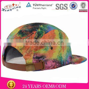 Dye Sublimation Starry Wholesale Blank Custom 5 Panel Cap photo-3