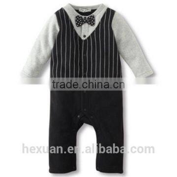 Organic Cotton Long Sleeves Baby Clothes Romper Boy photo-2