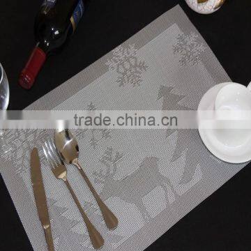 Eco-friendly Plain PVC Christmas Placemats photo-4