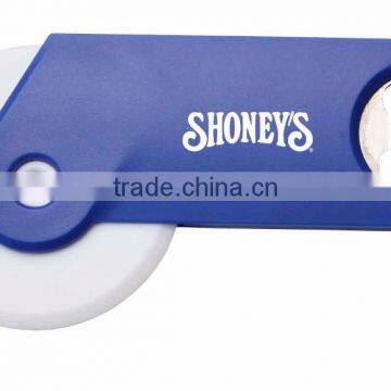 Party Pizza Cutter - Easily Slices Pizzas, Quesadillas, Brownies and More, Convenient Bottle Opener at the End of the Handle photo-2