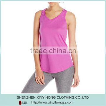 2015 New High Qualiy Gym Stringer Tank Top Wholesale for Ladies