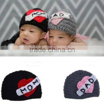 Baby Handmade Cartoon Hat Shoe Set Baby 100% Cotton Knitted Cap photo-6