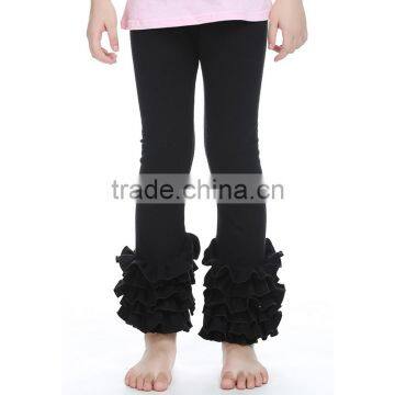 Wholesale 2015 Spring Fall Fashion Cotton Girls Ruffle Leggings