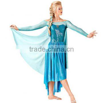 Theatrical Costumes!!! "Let It Go" Adult Long Sleeve Dress