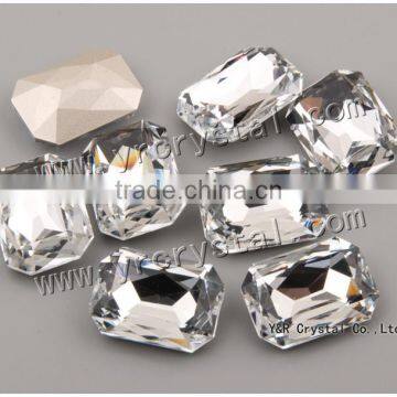 crystal beads octagon stones for jewelry beads accesories