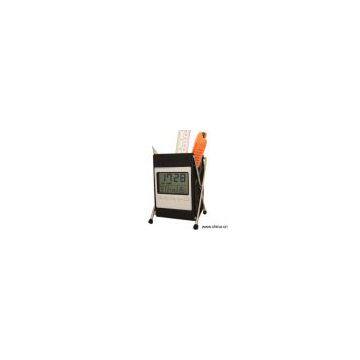 Sell LCD Multifunction Clock with Pen Holder and Thermometer