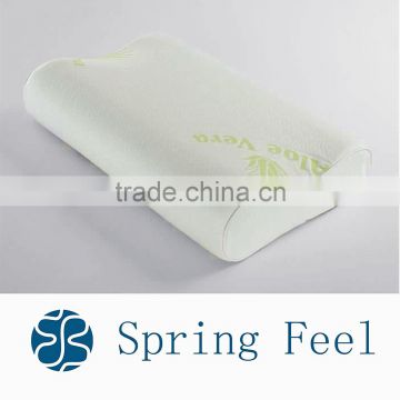 Best Sleep Aloe Vera Memory Foam Travel Pillow in Guangzhou