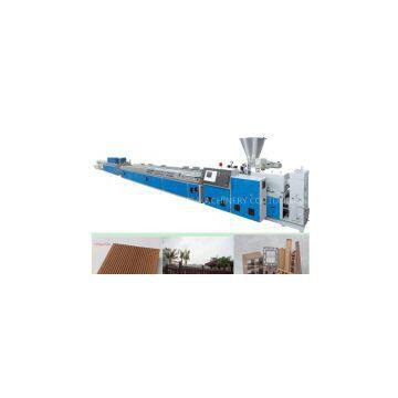 Fully Automatic Wood Plastic Composite / WPC Profile Production Line
