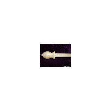Manufacturing wooden flag pole base, flag pole bracket, flag pole accessory