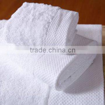 100% Cotton Dobby Border Hotel Towels for Five-star Hotel