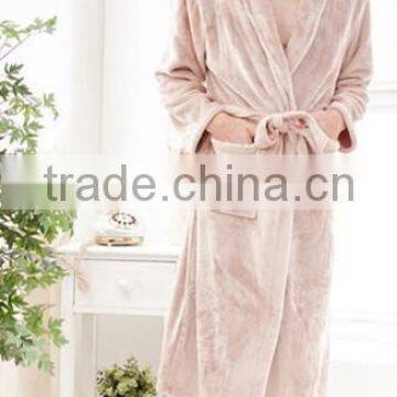 wholesale coral fleece bathrobe