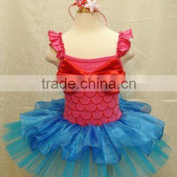 Kids Little Girls' Mermaid Tutu Costume with Headband