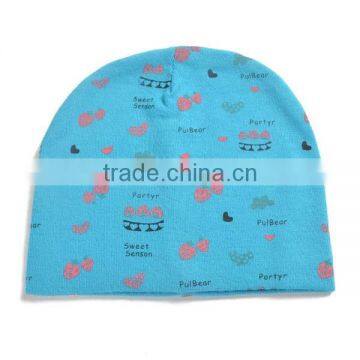 Spring&summer Korea Style 100%cotton Cute Boys&girls Strawberry Pattern Baby Beanie Hat photo-4