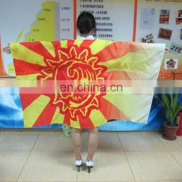 Cool DIY Polyester Body Cape Flag
