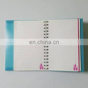Wholesale Cute Kid a4 Diary Customized Mini Spiral Notebook With Lock Key photo-2