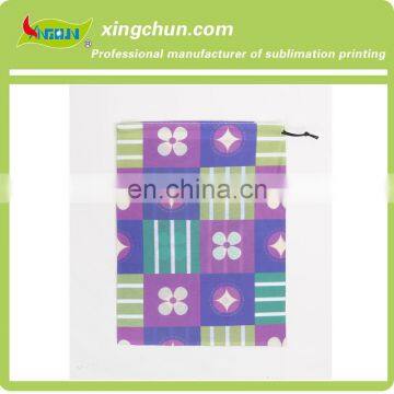 set of Polyester drawstring storage bags