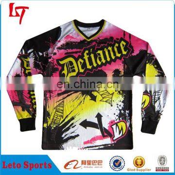 Unisex Crew-neck Sublimated Motorcycle Custom