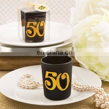 Big Fifty Anniversary or Birthday Votive Candle