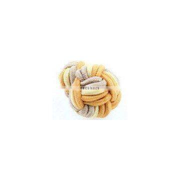 silk knot cufflinks