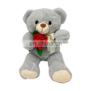 Colorful Plush Large Bear Custom Heart Beat Realistic Bear Stuffed Toys photo-3