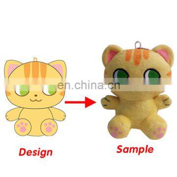 Manufacturer Custom Stuffed Animals Cat Pillow Toys Kids Animal Plush Cat Toy photo-5