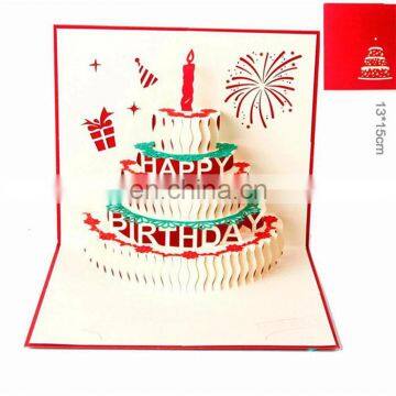 happy birthday greeting card 3d pop up greeting card