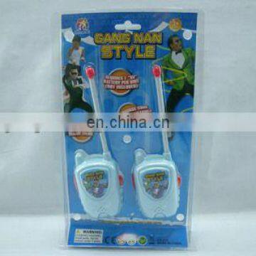 hot sell gangnam style walkie talkie interphone toy