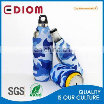 Hot-selling Eco Friendly With Zip Insulated Reusable Thermal Neoprene Bottle Cover photo-2