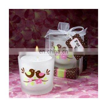 Enchanting Love Bird Candle Favors