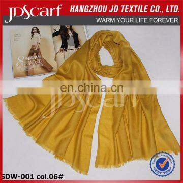 China manufacturer new design fashion brush wool scarf