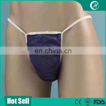 Hygienic Black Disposable G Strings For Men