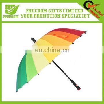 Promotional Autovent Two Layers Windproof Golf Umbrella