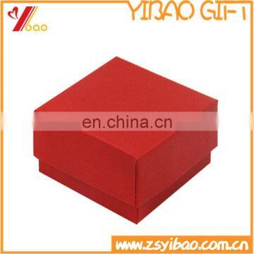 Red paper jewelly gift box/gift wrap box for ring