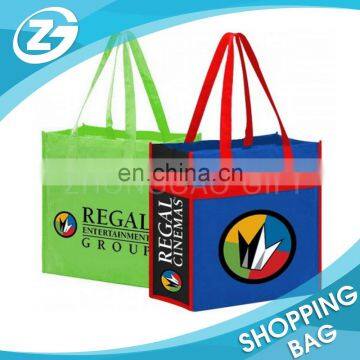 Cheap Customized Large Size Non woven Shopping Folding Reusable Promotional Bag