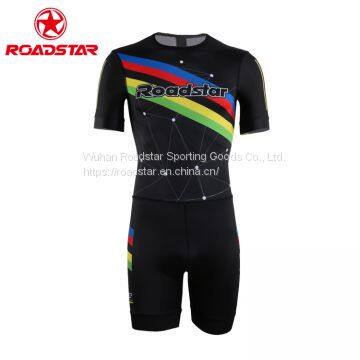 OEM Sublimation Custom Indoor Speed Skating Uniforms photo-4