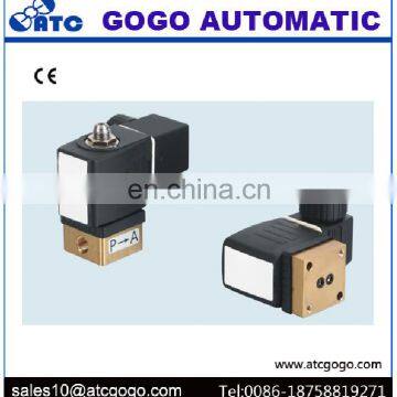 Air Compressor Control Solenoid Valves G1/4" 3/8" 1/2" Brass 2/4 Way Valve photo-2