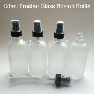 15ml 30ml 60ml 120ml Boston Round Boston Clear&Frosted Glass Bottle photo-2
