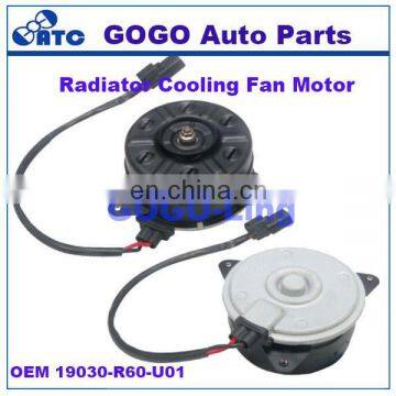 GOGO Auto Radiator Fan Motor For Hon da OEM 19030-R60-U01 19030R60U01