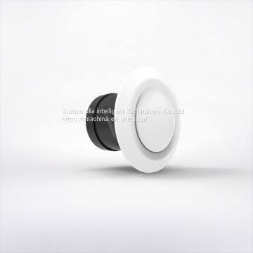 Ventilation Plastic Kitchen Ceiling Air Vent ABS Round Adjustable Air Duct Diffuser Vent Cover Sheet photo-4